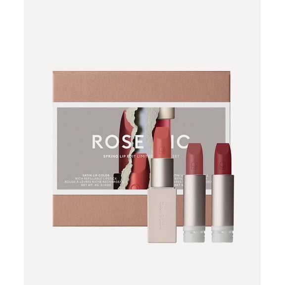 Rose Inc Lip Sculpt Amplifying Lip Color in Abstraction | Lipstick Set for Defined, Sculpted Lips | Long-Lasting, Hydrating Formula