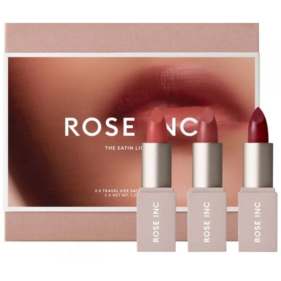 Rose Inc Lipstick kit - Satin lip trio