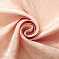thumbnail image 1 of Rose Jacquard Satin 59/60 Inch Polyester Shiny 160 GSM Mediumweight Fabric By The Yard For Sewing, Apparel, & Décor - Rose Gold (5 Yards), 1 of 4