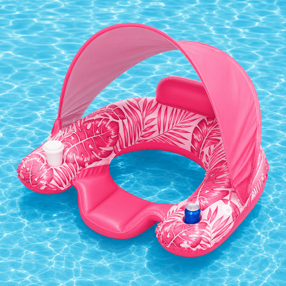 Rose Large Inflatable Pool Float Lounge Chair