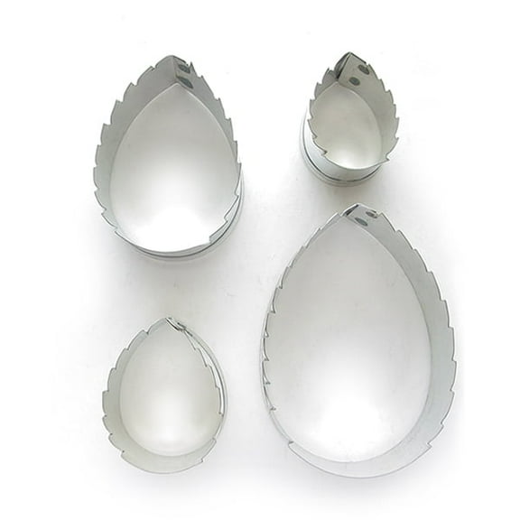 Rose Leaf Cutter Set (4 sizes) by WSA