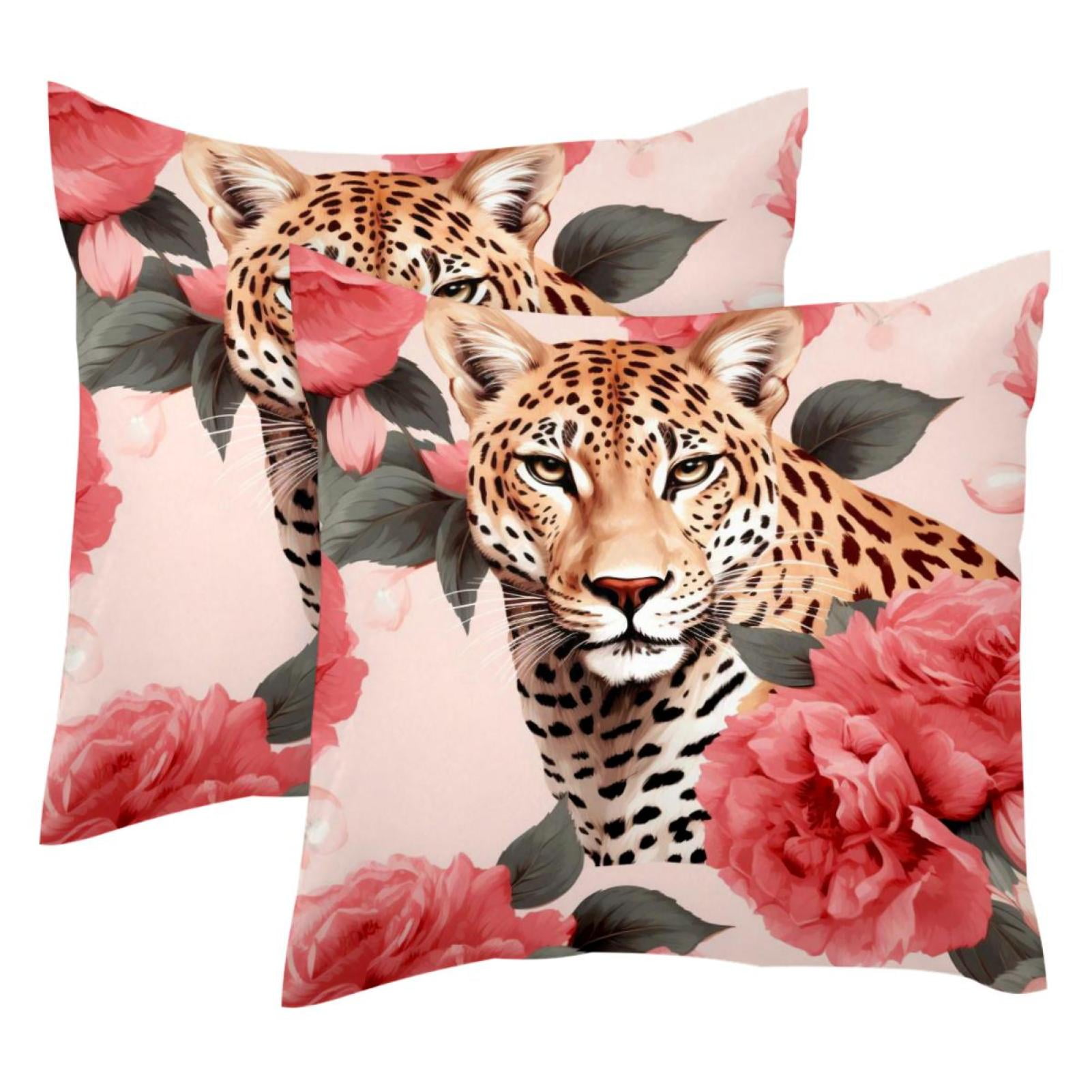 Leopard throw pillow 20x20 hotsell