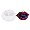 thumbnail image 1 of Rose Lip Candle Molds Plasters Molds Flowers Epoxy Resin Molds Casting Molds Silicone Mould Ornament Molds, 1 of 9