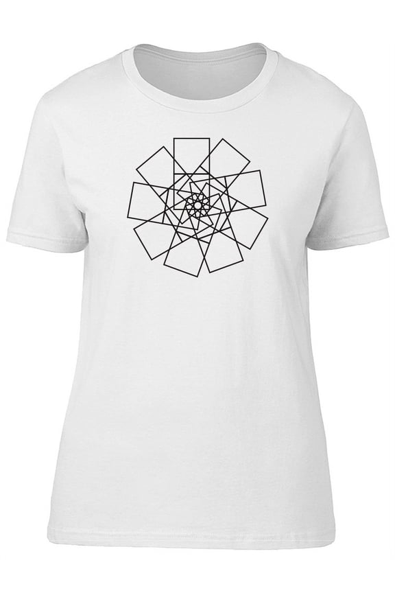 Rose (Made Of Squares) Tee Men's -Image by Shutterstock