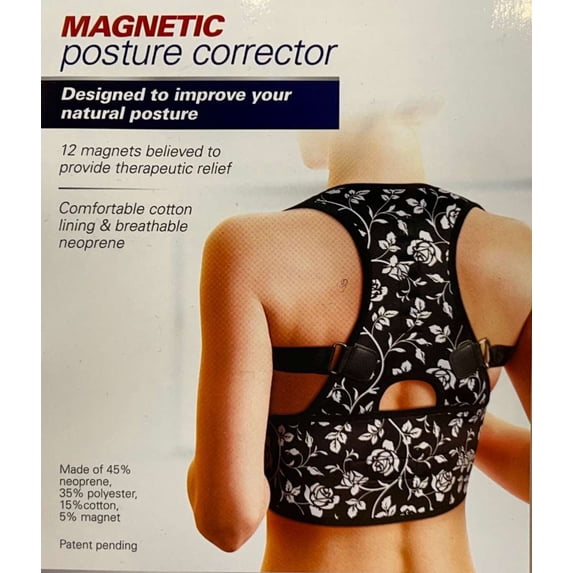 Rose Magnetic Posture Corrector - Rose Floral Design (Large)