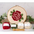thumbnail image 1 of Rose Mini Punch Needle Kit, 1 of 6