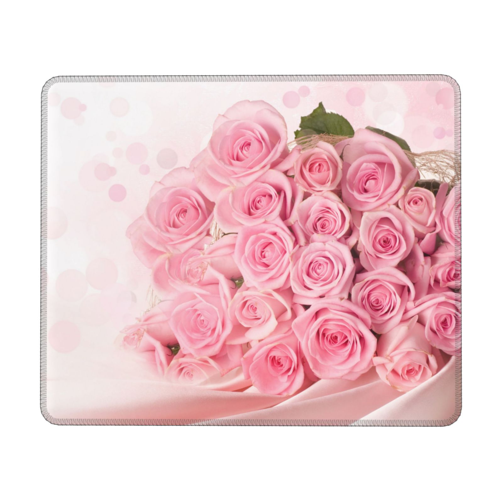 Rose Mousepad Mouse Pad Mouse Mat With Non Slip Rubber Base 7" x 8.6