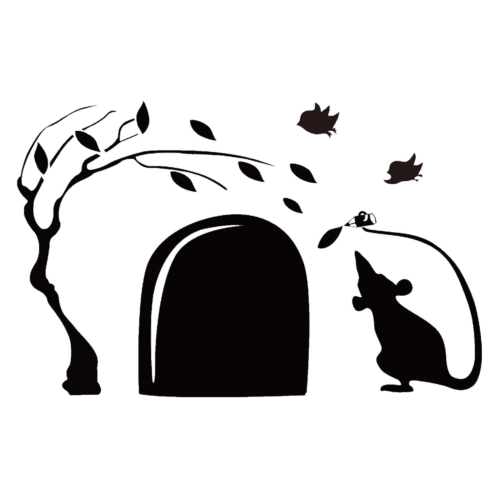 Rose Nails for Wall on Tile Floor Hexagon Christmas Door Murals Peel