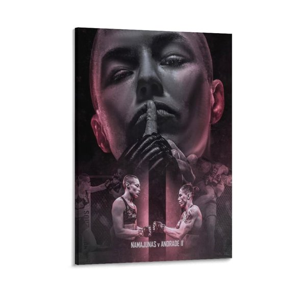 Rose Namajunas Canvas Poster Canvas Poster Wall Art Picture Prints Hanging Photo Gift Decor Home Posters Artworks 24x36inch(60x90cm)
