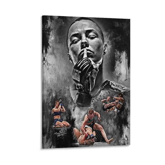 Rose Namajunas Poster Posters Art Print Wall Photo Paint Poster Hanging Picture Family Bedroom Decor Gift 24x36inch(60x90cm)