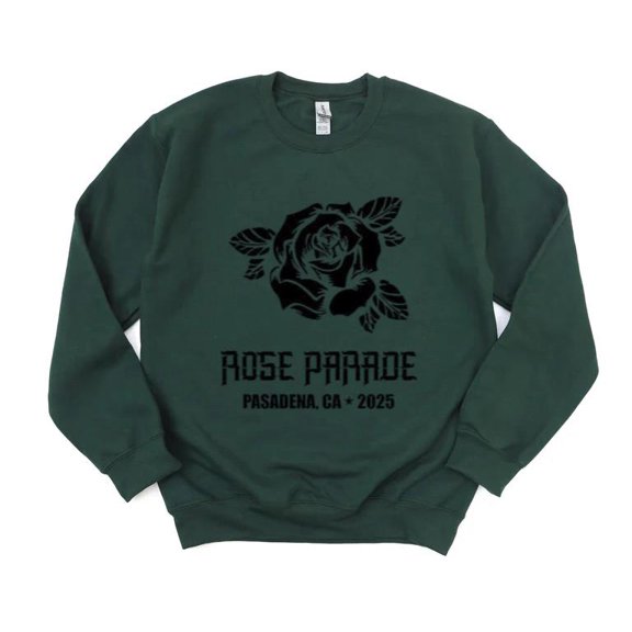 Rose Parade 2025 Pasadena California New Year Float Tour Sweatshirt, for men & women, up to size 5XL