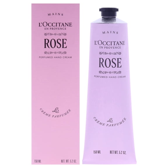 Rose Perfumed Hand Cream by LOccitane for Women - 5.2 oz Cream
