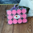 thumbnail image 1 of Rose Petals Premium Tealight Candles Multi Pack - Highly Scented with Essential Oils - 12 Pink Tea Lights - Beautiful Candlelight - Flower & Floral Collection, 1 of 5