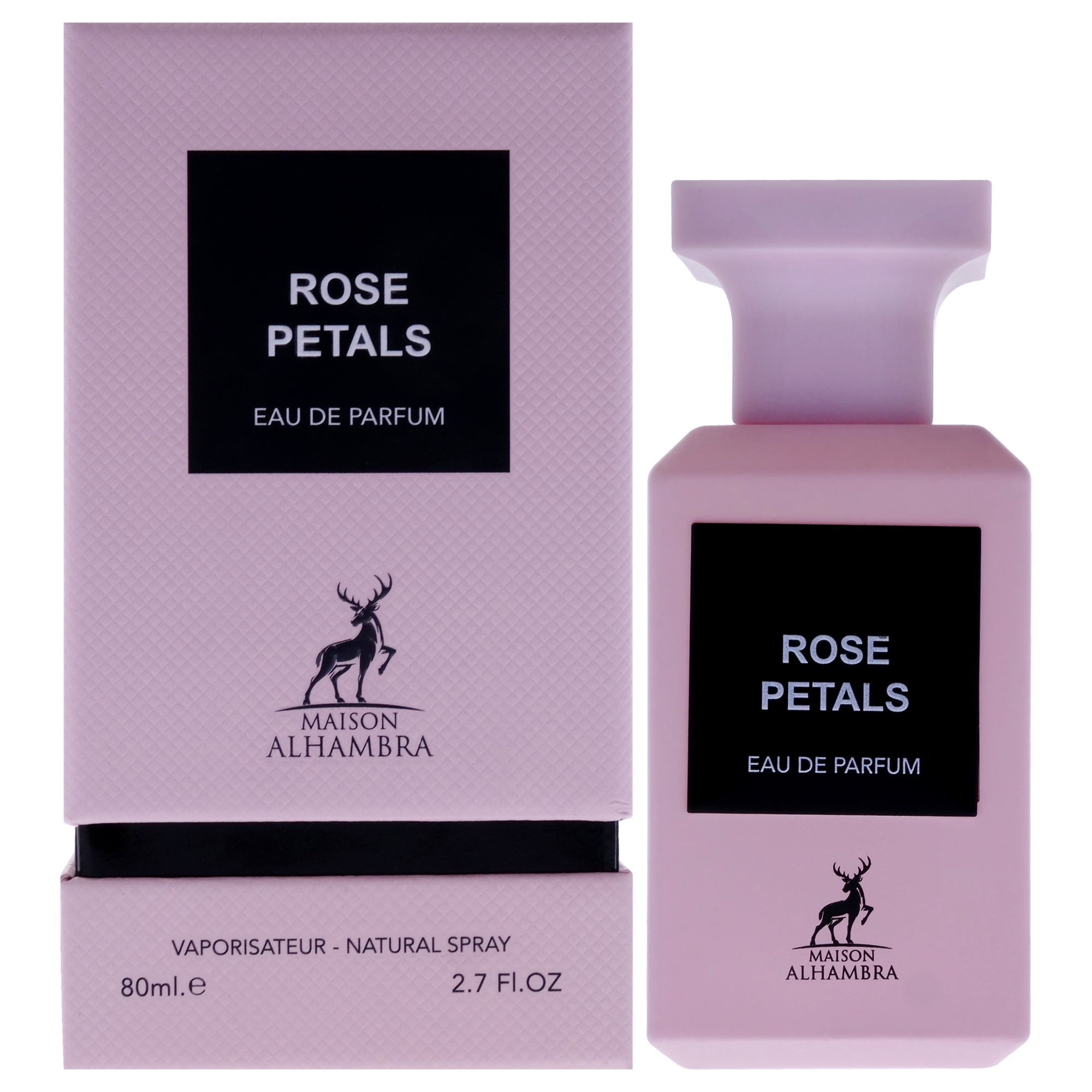 香水(ユニセックス) Rose Petals Maison Alhambra 80ml Rose Petals Perfume by Maison Alhambra EDP Spray 2.7oz for Women
