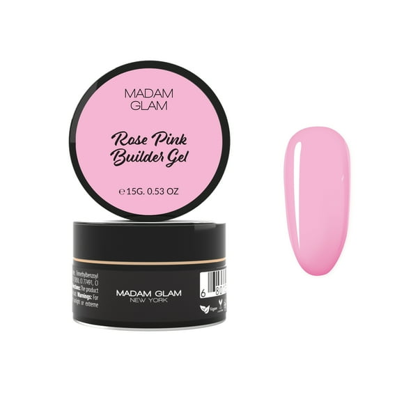Rose Pink Builder Gel