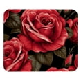 thumbnail image 1 of Rose Printed Square Desk Mat Mousepad, 8.3x9.8 Inch, Non-Slip Rubber Bottom, Suitable for Office and Gaming, 1 of 6