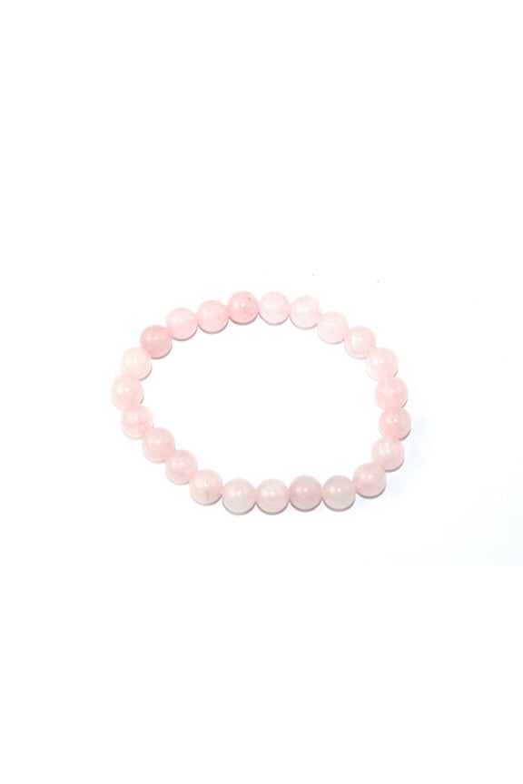 Rose Quartz 8 mm Bracelet For Men Or Woman, Unconditional Love,Natural Healing Crystal,Reiki,Positive Energy