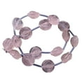 thumbnail image 1 of Rose Quartz Carved 16 Roses Flower Bead Strand 110175, 1 of 3