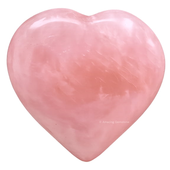 Rose Quartz Crystal Heart