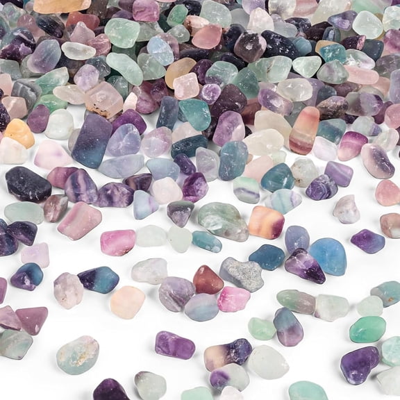 Rose Quartz Crystals, 1lb Pink Crushed Rose Quartz Chips Bulk Tumbled Stones Irregular Shaped Succulent Pebbles Decorative Rocks for Aquarium Fish Tank Vase Filler DIY Crafts Indoor Plants