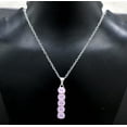 thumbnail image 1 of Samrat Jewels Rose Quartz Pink Gemstone Necklace, 18" Sterling Silver, 1 of 2