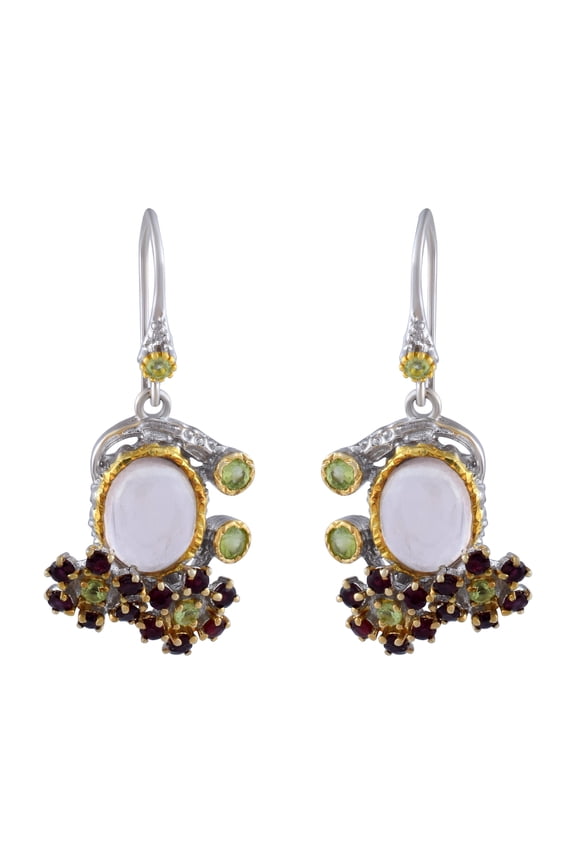 Rose Quartz Gemstone Earring