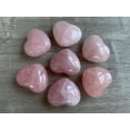 thumbnail image 1 of Rose Quartz Gemstone Hearts, Polished Rose Quartz Puffy Hearts, Rose Quartz Palm Stone, Rose Quartz Heart (10 Hearts）, 1 of 9