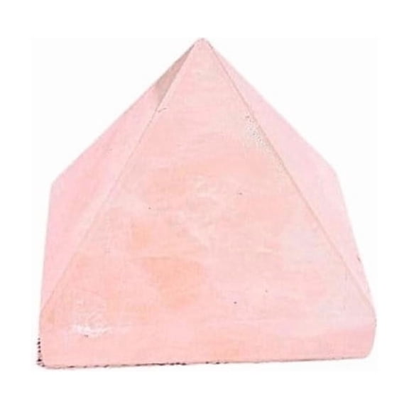 Rose Quartz Orgonite Pyramid – Small Healing Energy Generator for Heart Chakra, Love & Emotional Healing | Spiritual Décor & Gift