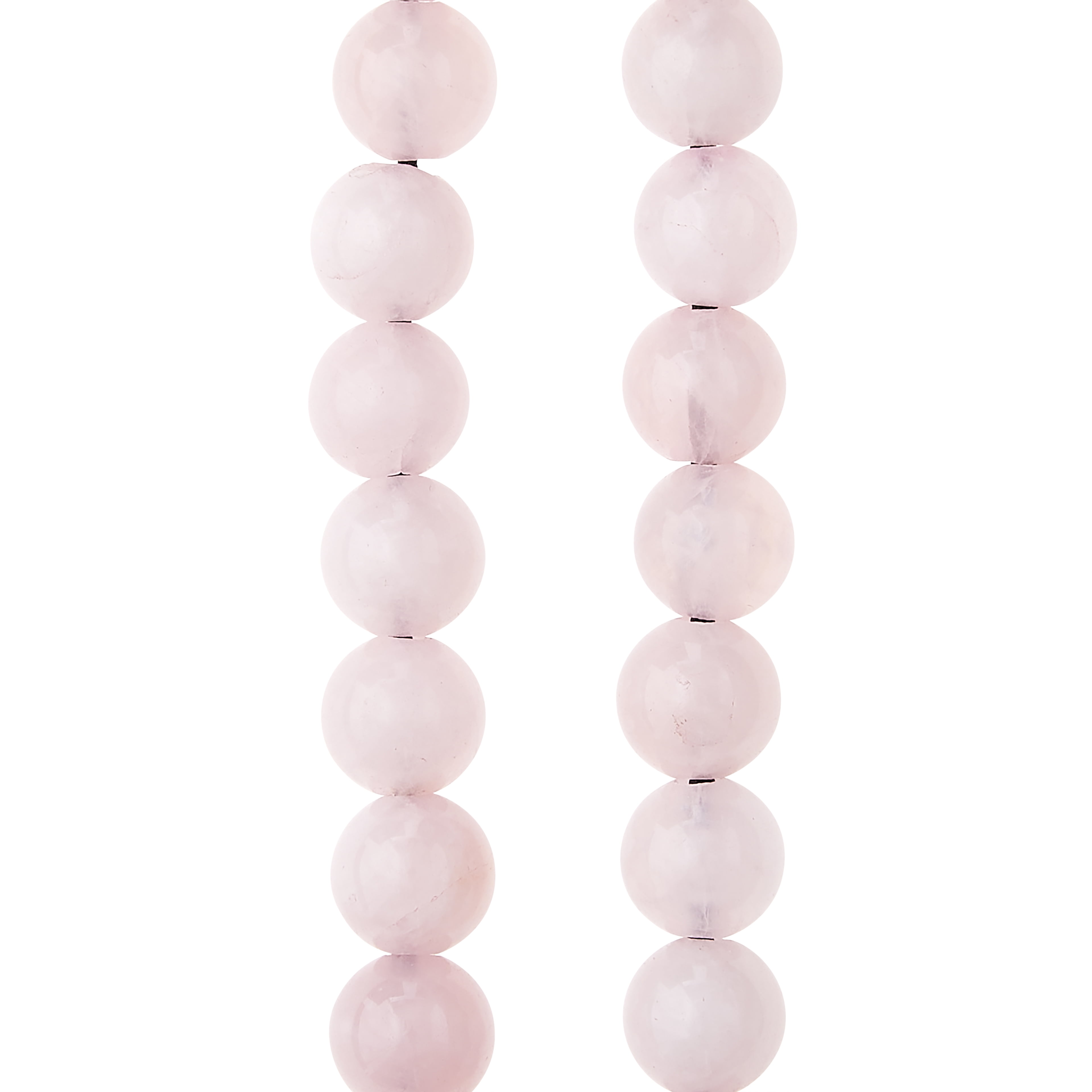Rose quartz round beads deals