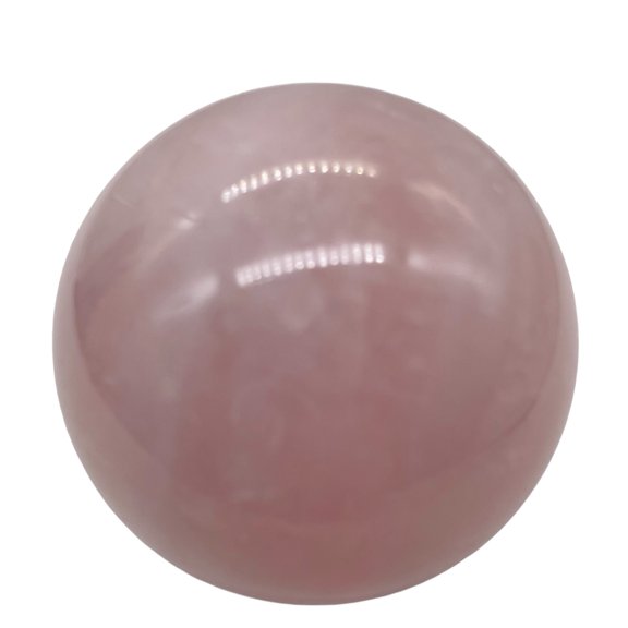 Rose Quartz Sphere | 89g ( 3.1 oz) | 41mm (1.6") | Pink | 1 Display Specimen |
