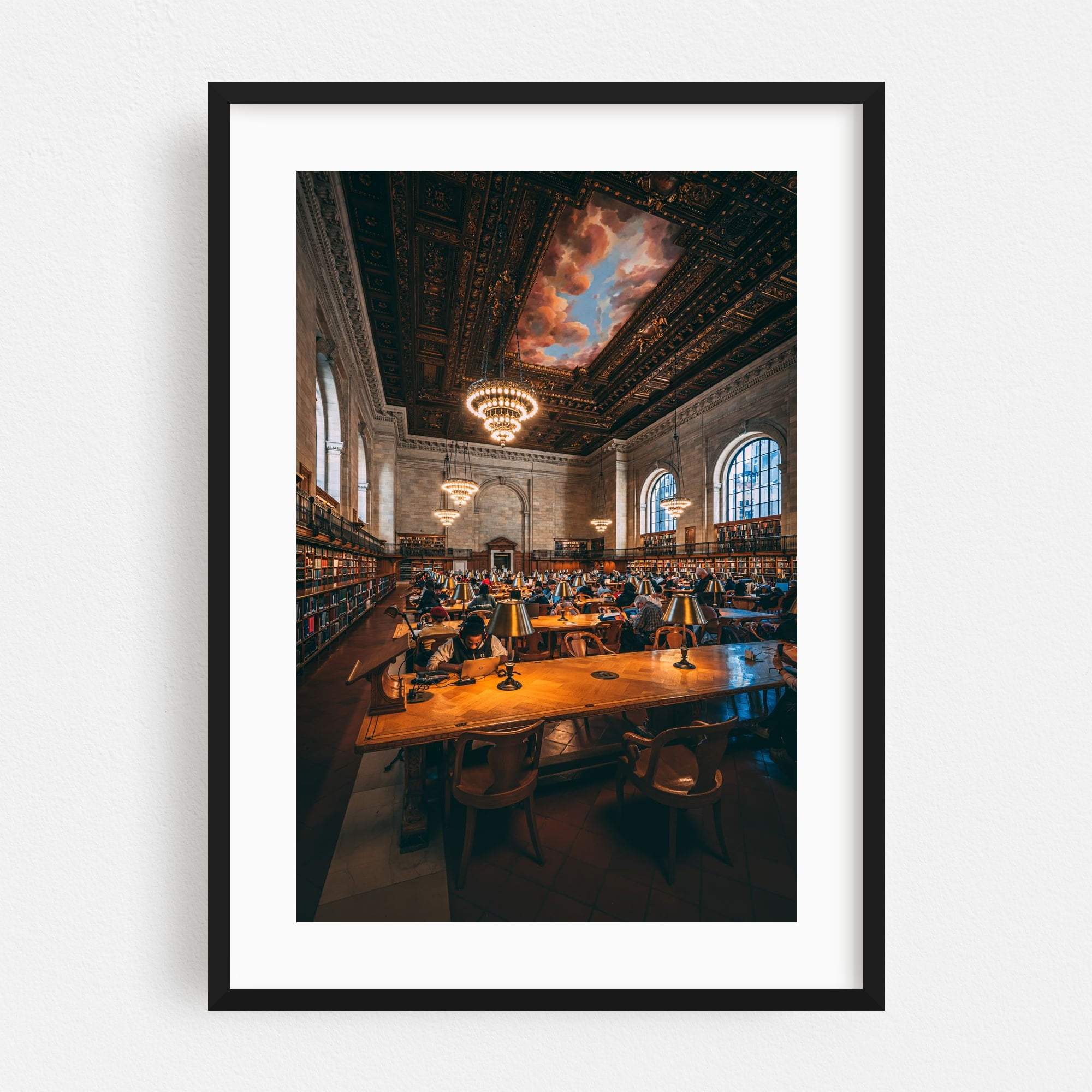 Rose Reading Room, NYPL 01 - Manhattan New York Photography Library ...