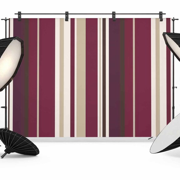 Rose Red Purple Stripes Backdrop for Photoshoot,Photography Photo Studio Background Wall Backdrop,Farmhouse Colorful Abstract Lines Back Drop Banner Panel for Portraits Wedding Live Streaming 7x5Ft