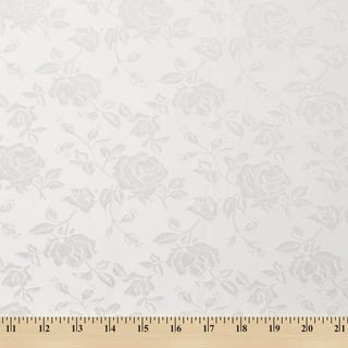 270-000 Muslin White Double Faced, Pre-Quilted Cotton Fabric