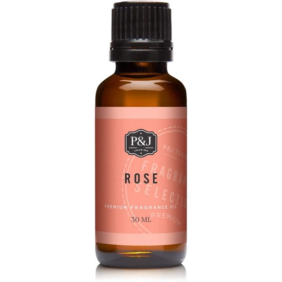Rose Scented Oil 30ml - Fragrance Oil for Candle Making, Soap Making, Diffuser Oil