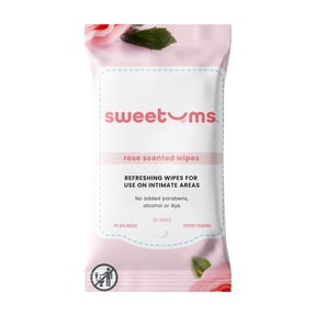 Rose Scented Unflavored Daily Wipes