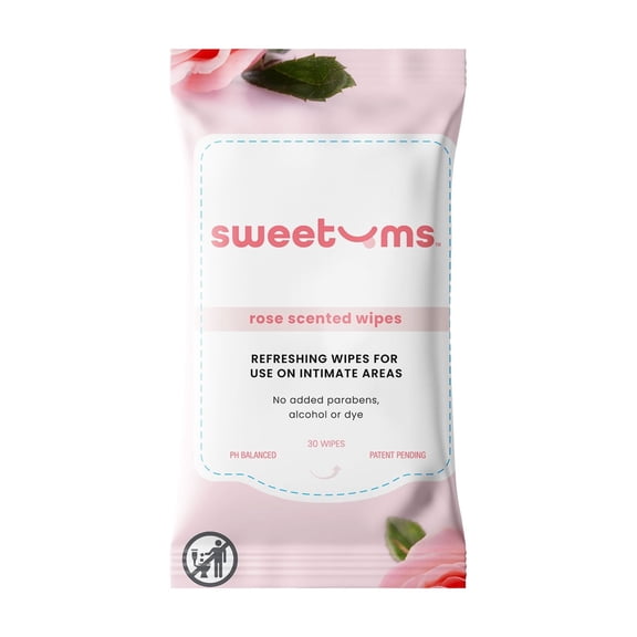 Rose Scented Unflavored Daily Wipes