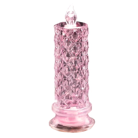 Rose Shadow Flame-free LED Candles, Battery-powered, Perfect for Valentine's Day Proposals, Weddings, Anniversaries & Christmas Decorations