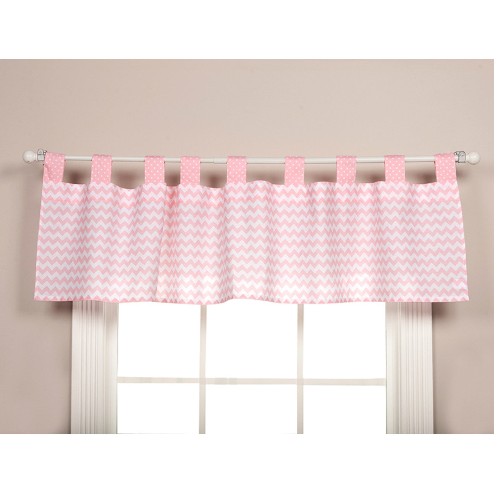 Rose Shadow Pink Sky Window Valance by Trend Lab - Walmart.com
