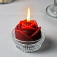 thumbnail image 1 of Rose Shaped Candles Decorate The Table Top To Brighten Up Valentine'S Day, 1 of 7