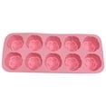thumbnail image 1 of Rose Silicone Mold, Binkne Rose Chocolate Mold 10 Cavity Silicone Roses Molds for Chocolate, Candy, Ice Cube, Gummy, Jello, Jelly, Cupcake Decorations, Candles, Soaps, 1 of 9