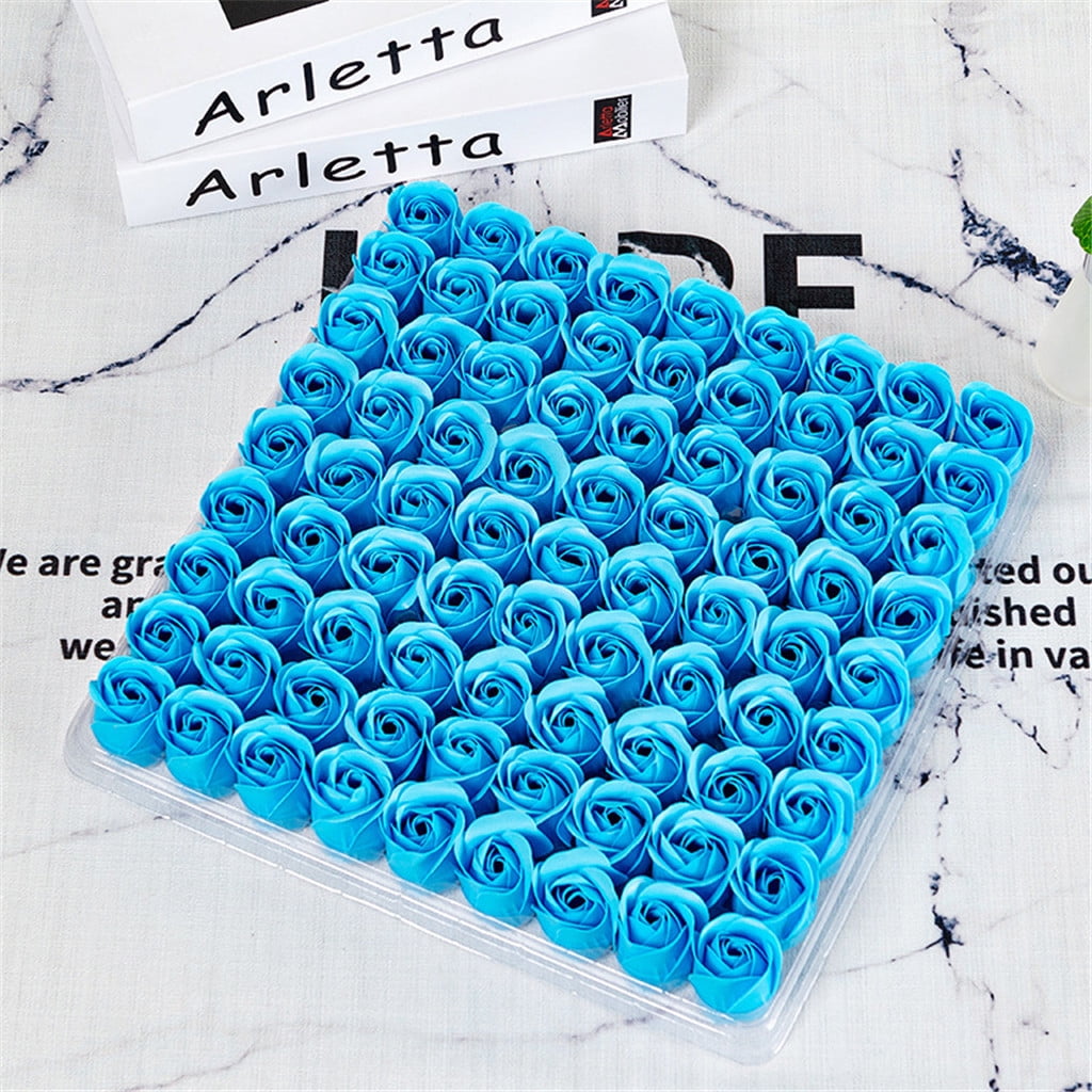 Rose Soap Flower Head Threelayer Without Base Rose Eternal Flower