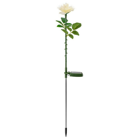 Rose Solar Ground Insert Light Outdoor Solar Light For Yard Garden Patio Decoration