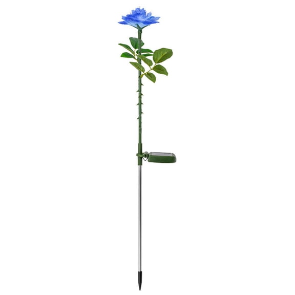Rose Solar Ground Insert Light Outdoor Solar Light For Yard Garden Patio Decoration