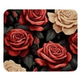 thumbnail image 1 of Rose Square Desk Mat Mousepad, 8.3x9.8 Inch Non-Slip Rubber Bottom, Printed Gaming Mousepad for Office and Gaming, 1 of 6