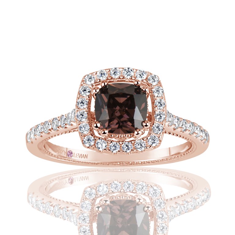 Chocolate diamond shop rings walmart