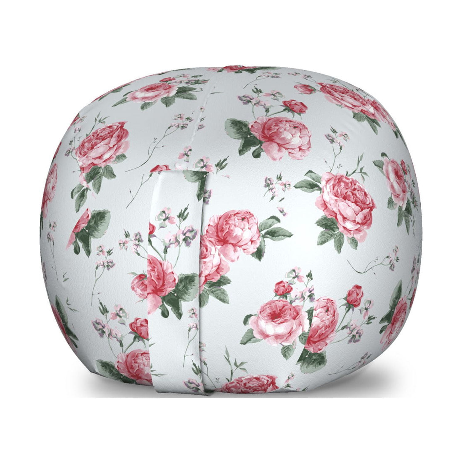 Rose Storage Toy Bag Chair, Blooming English Rose Watercolor Painting ...