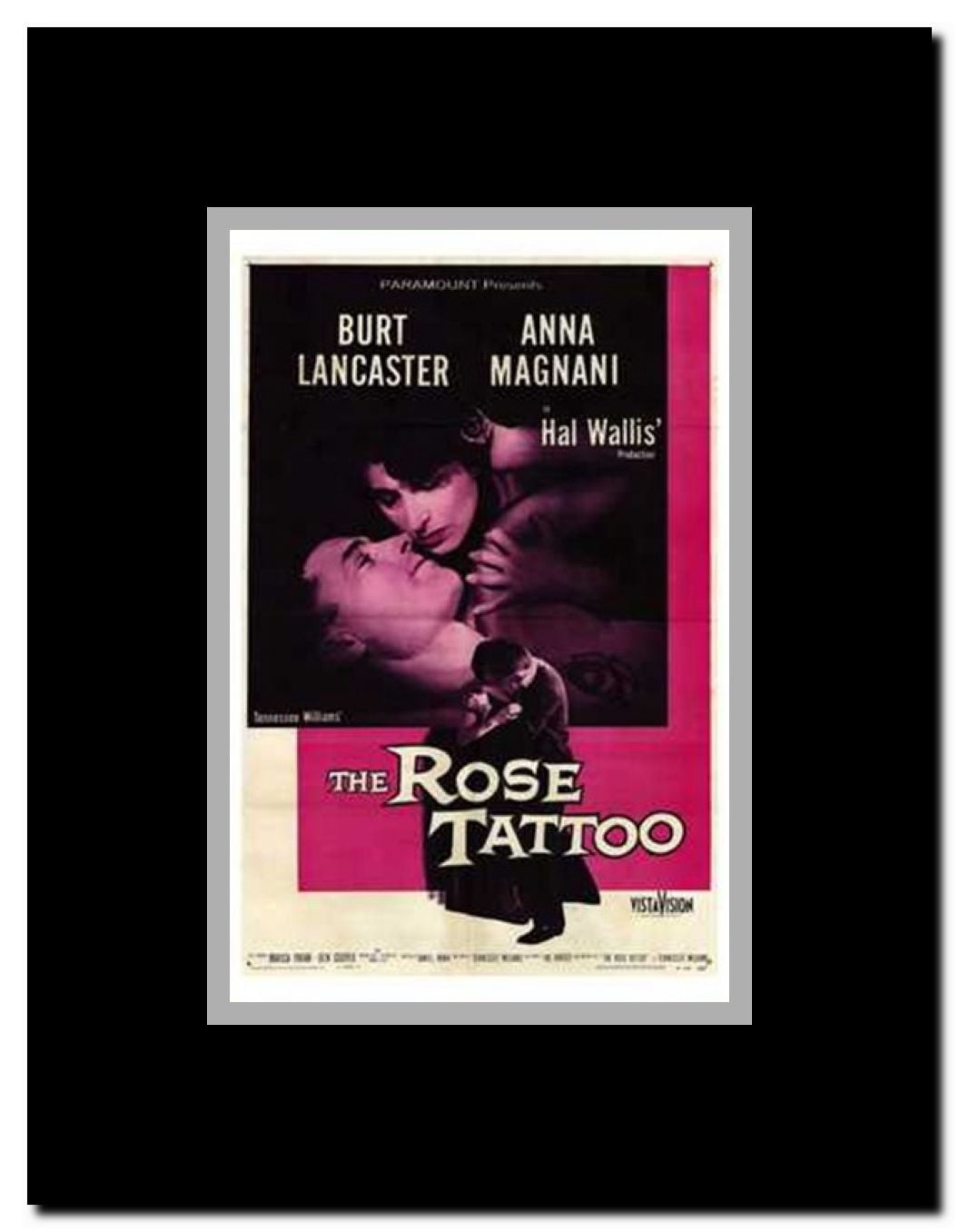 Rose Tattoo Framed Movie Poster