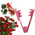 thumbnail image 1 of Rose Thorn Remover Tool | Floral Leaf Stripper for Roses, Portable ABS & Iron Gardening Tool, Hand Protection, Easy Clean, 14x2.5cm, Arranging Florist Supplies, 1 of 3