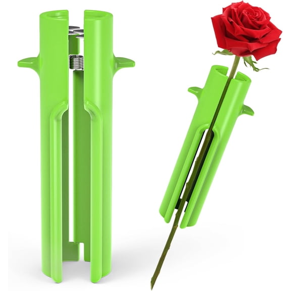 Rose Thorn Stripper Tool, 2026 Upgrade Rose Cutter to Removal LeafsThorn Remover for Roses, Flower Leaf Stripper, NEW Flower Cleaner Tool for DIY and Gardening Work