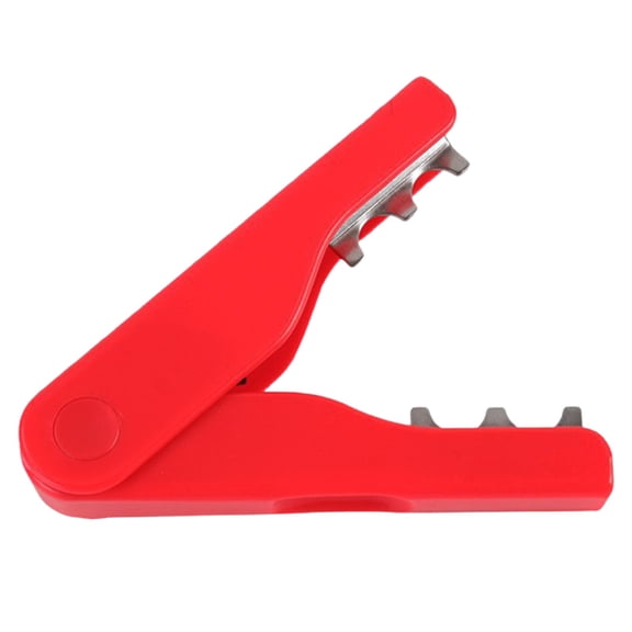 Rose Thorn Stripper Tool,Efficient Thorn Remover for Roses,Leaf Thorn Stripper,Flower Stem Cutter,Thorn Stripper,Rose Cutter,Flower Cutters for Stems,Easy Rose Dethorner & Thorn Stripper Tool,Red